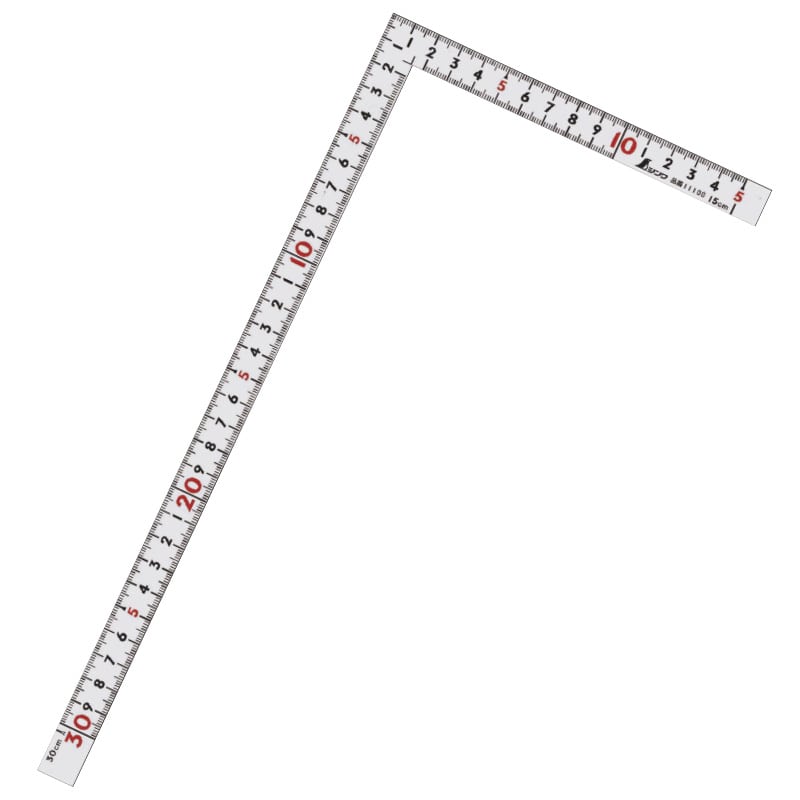 曲尺同厚 表裏同目 名作 30cm ホワイト