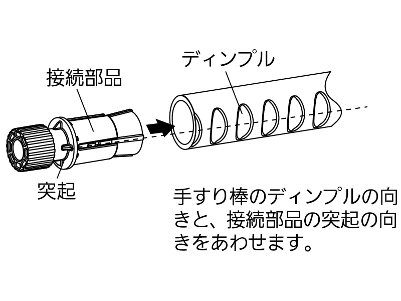 ソフトアクアレールプラス用接続部品