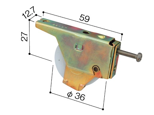 日経ビル 戸車 100-0-S