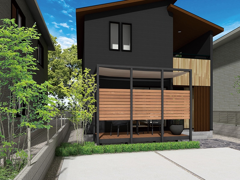 アートウッド庭テラス3755