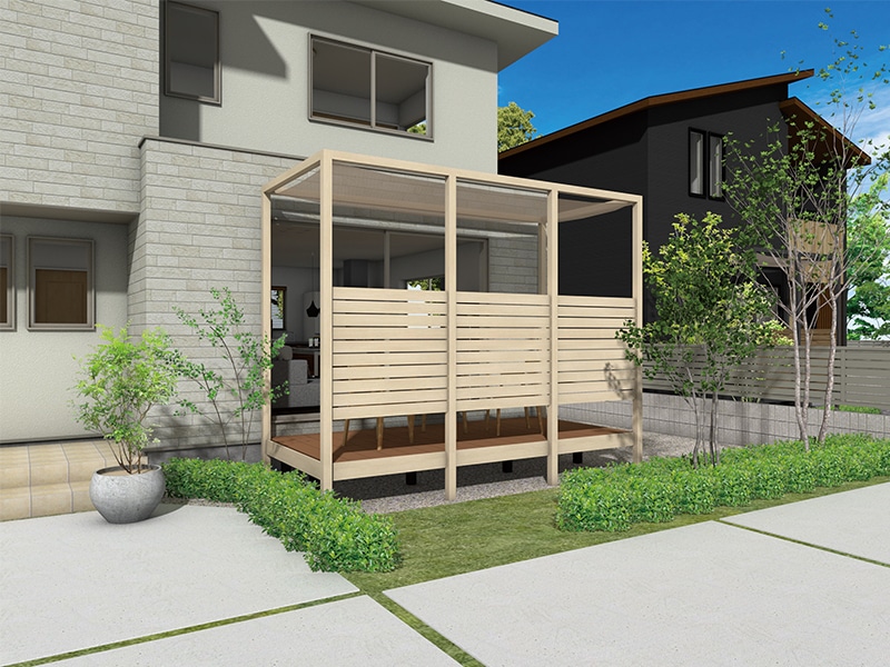 アートウッド庭テラス3755