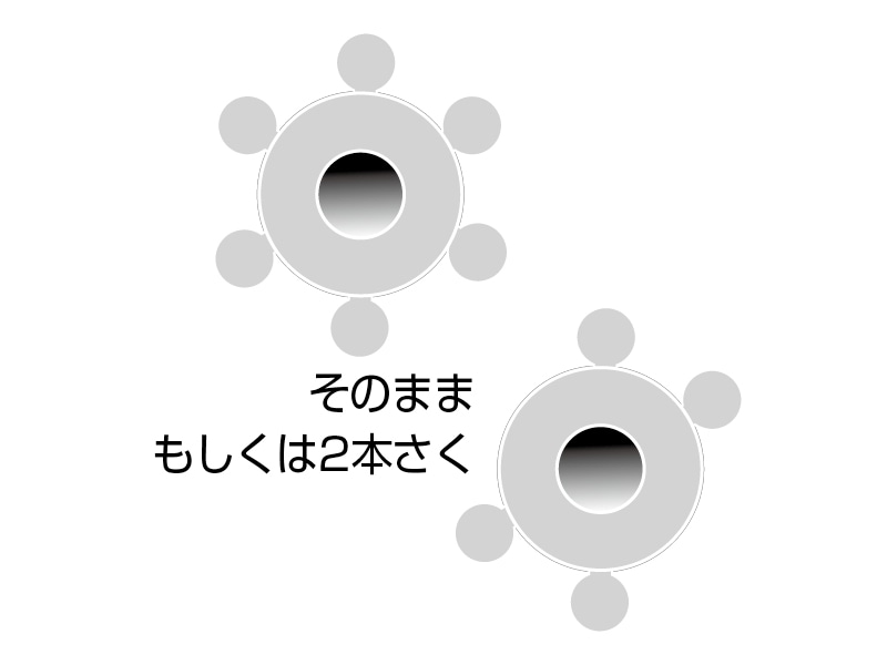 網押えゴム 共用7m