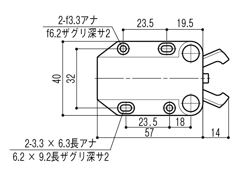 プッシュラッチ MC-37Ｆ