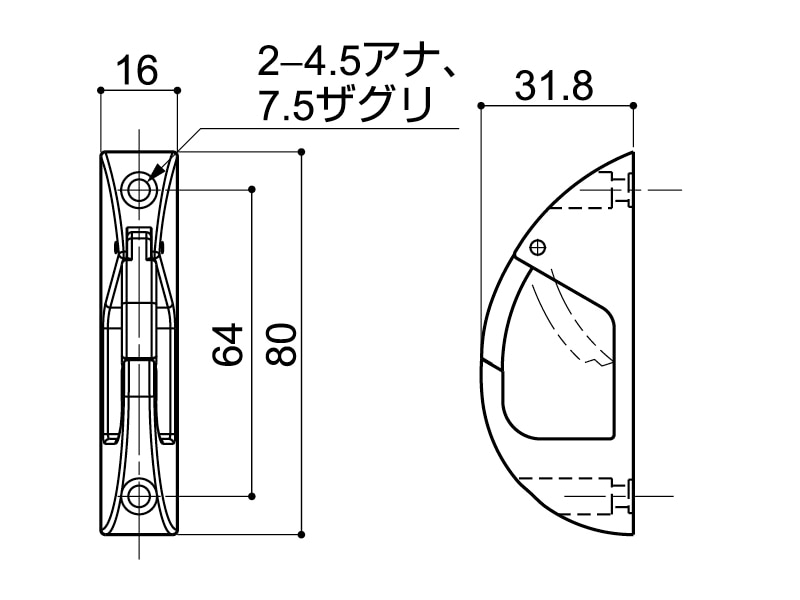 ナス環フック