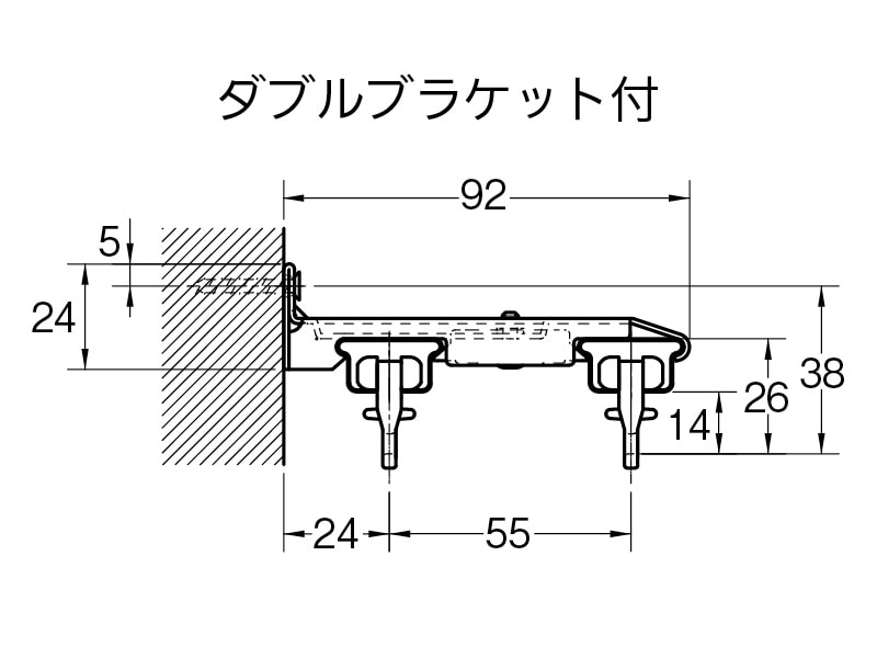 カーテンレール AJ606