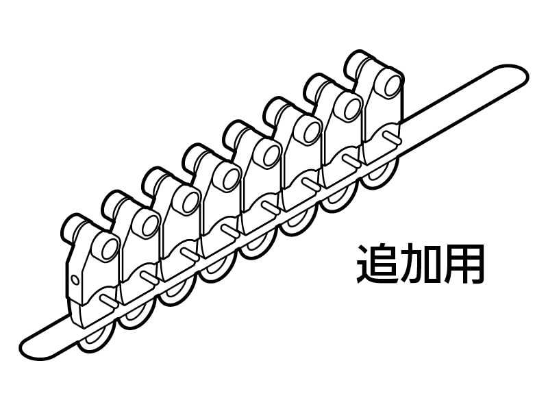 C型レール用ランナー