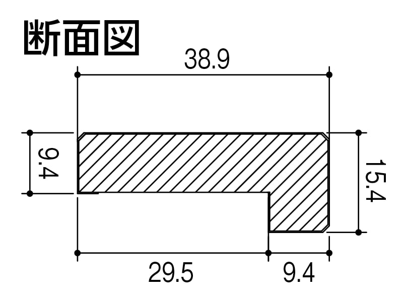 フェノバボードR用見切