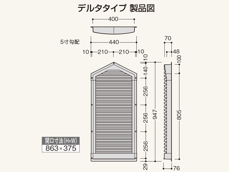 大型ヤギリ フレセア デルタタイプ