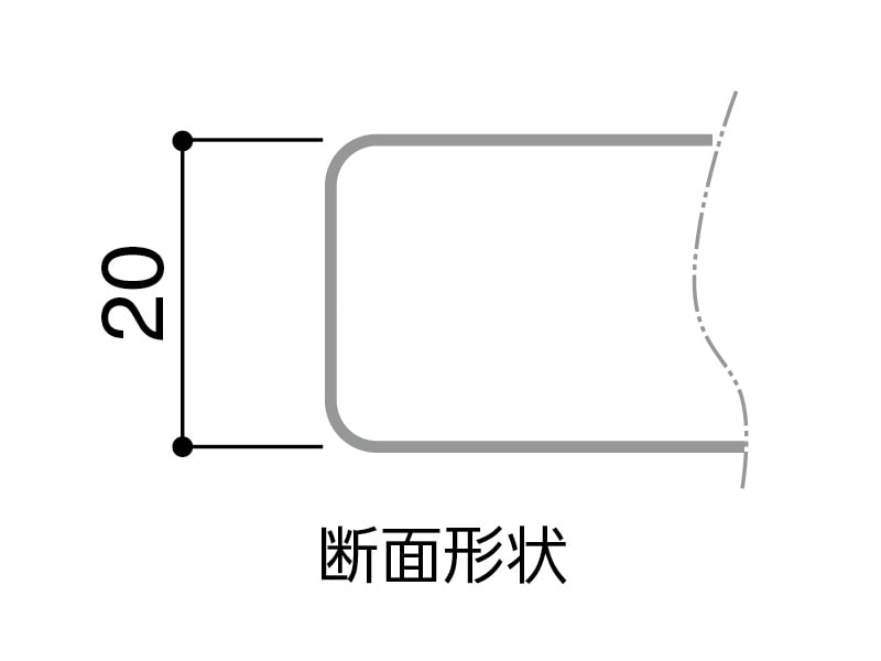 集成材棚板B形