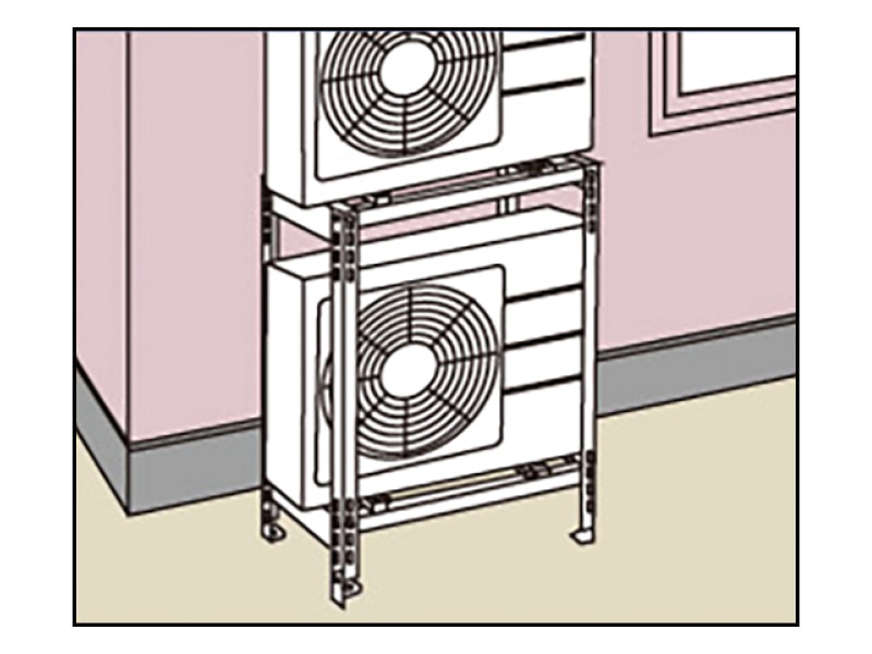 エアコン架台2段置用