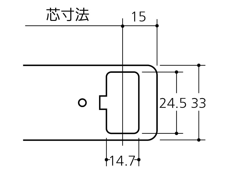 Sハンガーブラケット