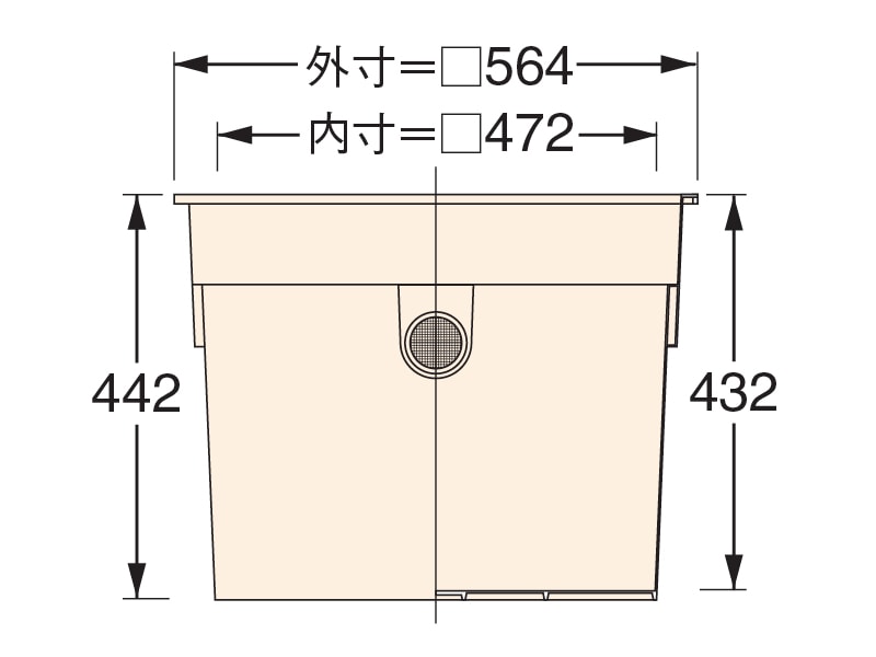 高気密型床下点検口オプション