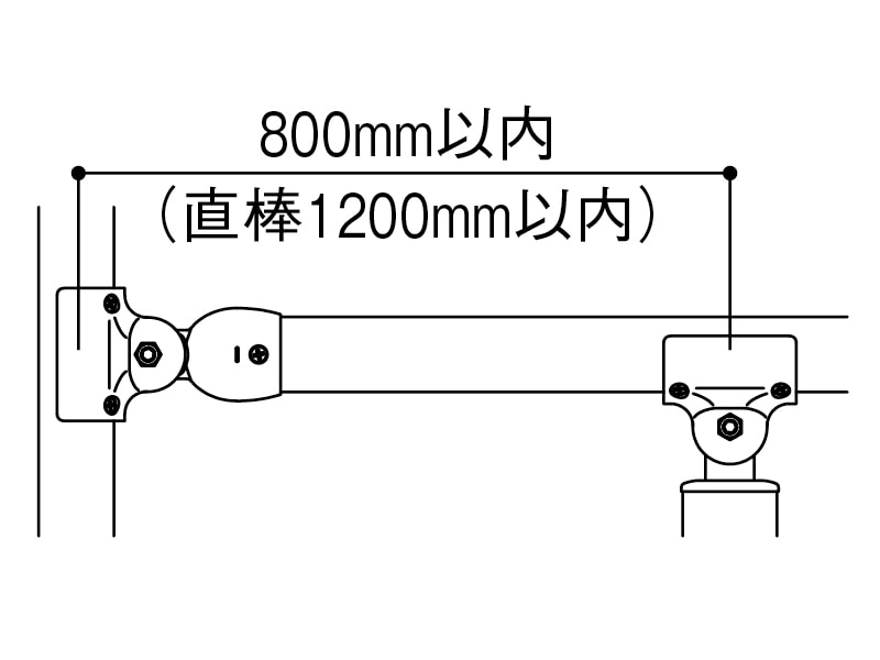 丸棒用自在ソケット