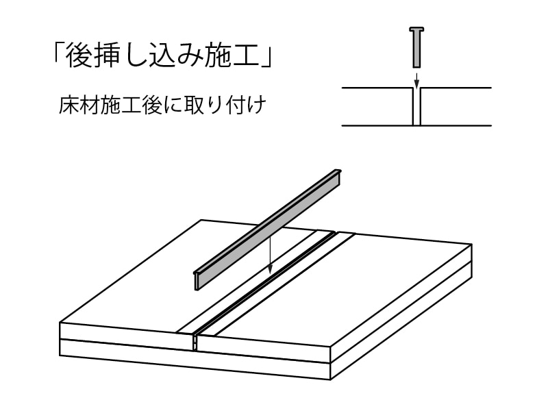 アルミ床見切keid（ケイド）