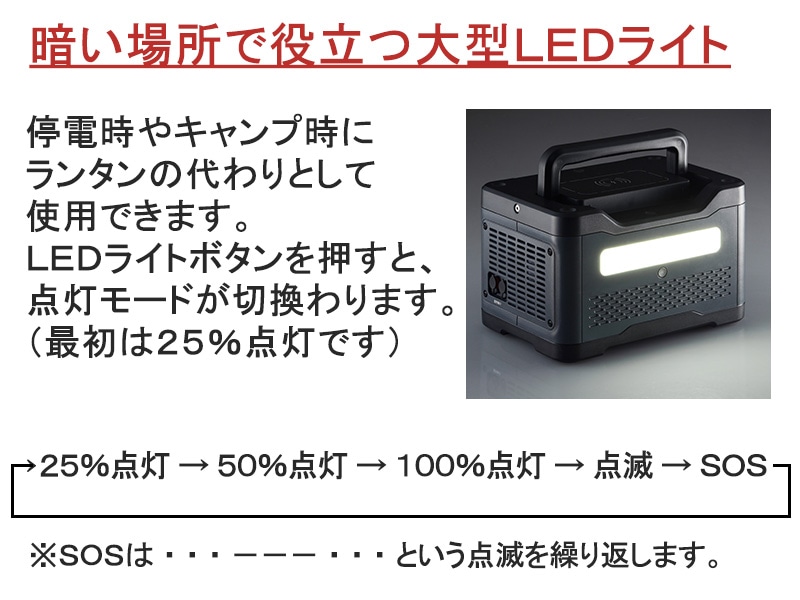 ポータブル電源