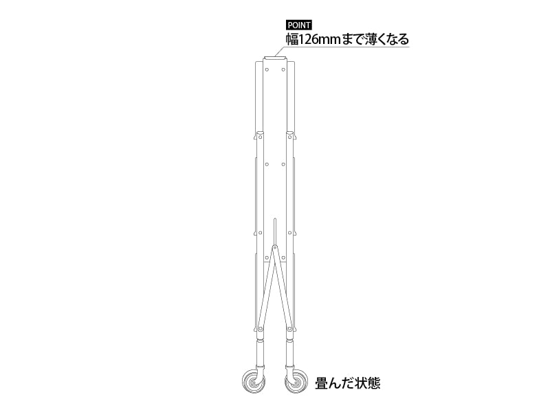 シャリエワゴン2段式