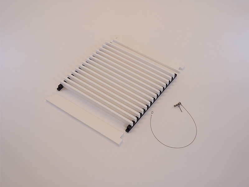 横格子ルーバー